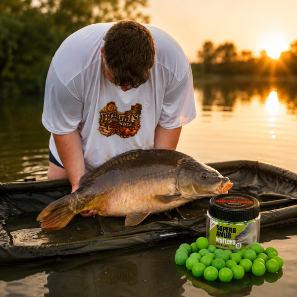 SUPERB AMUR Wafters 15mm – Fresh & Spicy Premium Hookbait